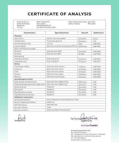 Miniatura 5 de Love Life Supplements Cápsulas Shilajit de alta resistencia, 60 x 600 mg de resina Shilajit de 42,000 mg, suministro de 2 meses, extracto 701, 60%