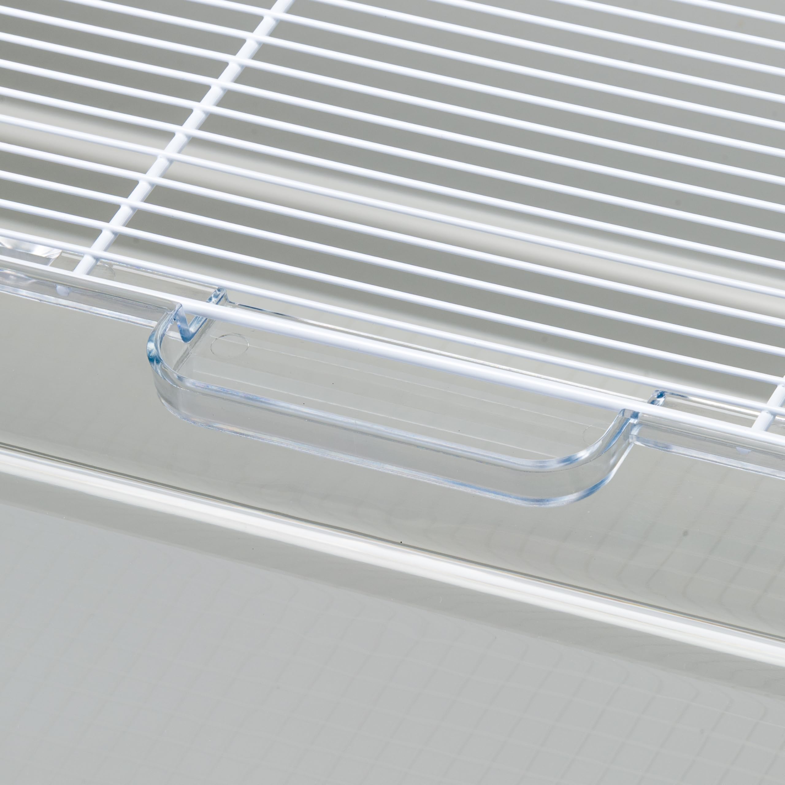 Ferplast 57033499W1 Klatka, 99 x 51,5 x 36 cm, Szary
