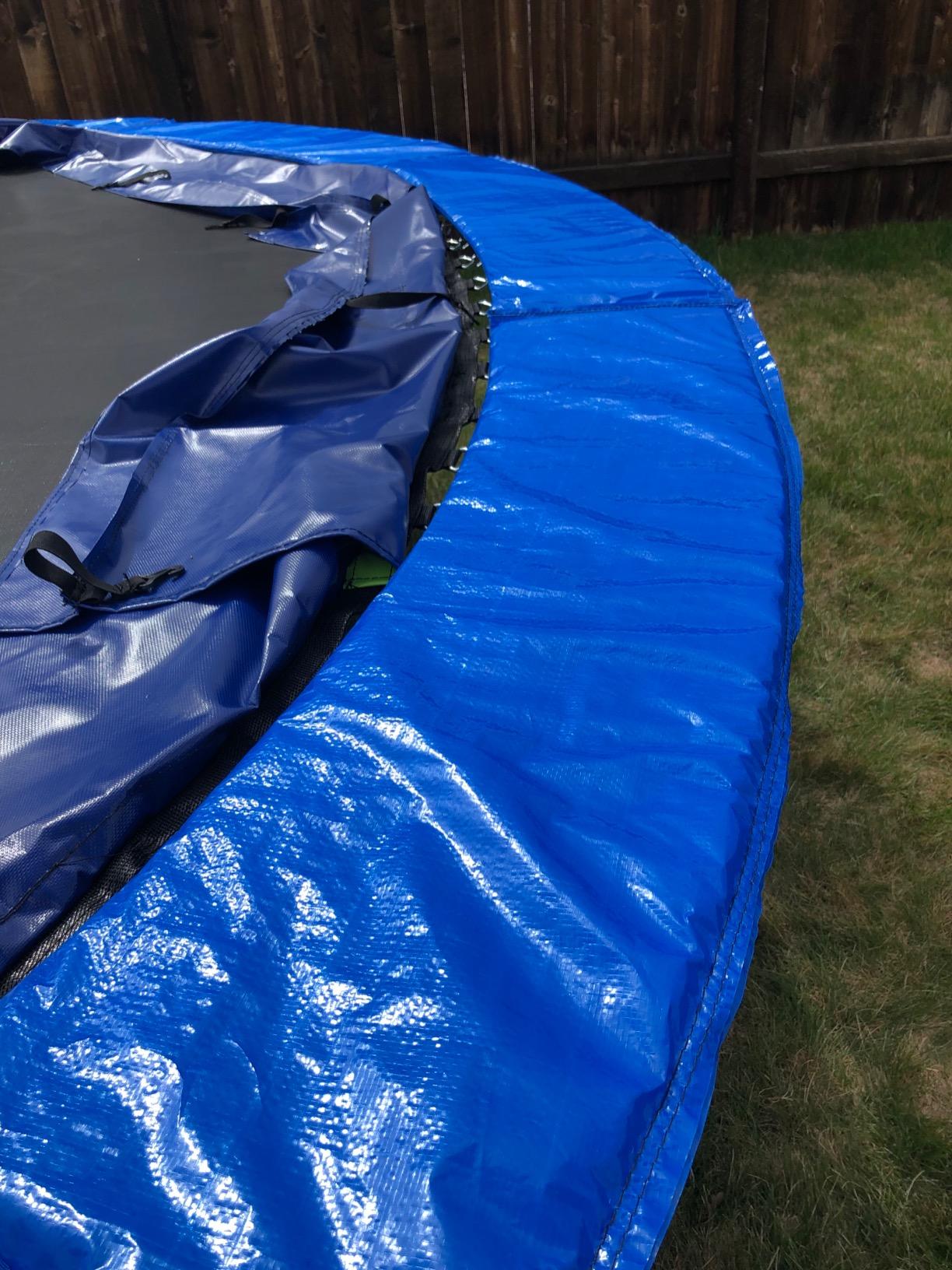 Zupapa 10 FT Trampoline for Kids with Safety Enclosure Net