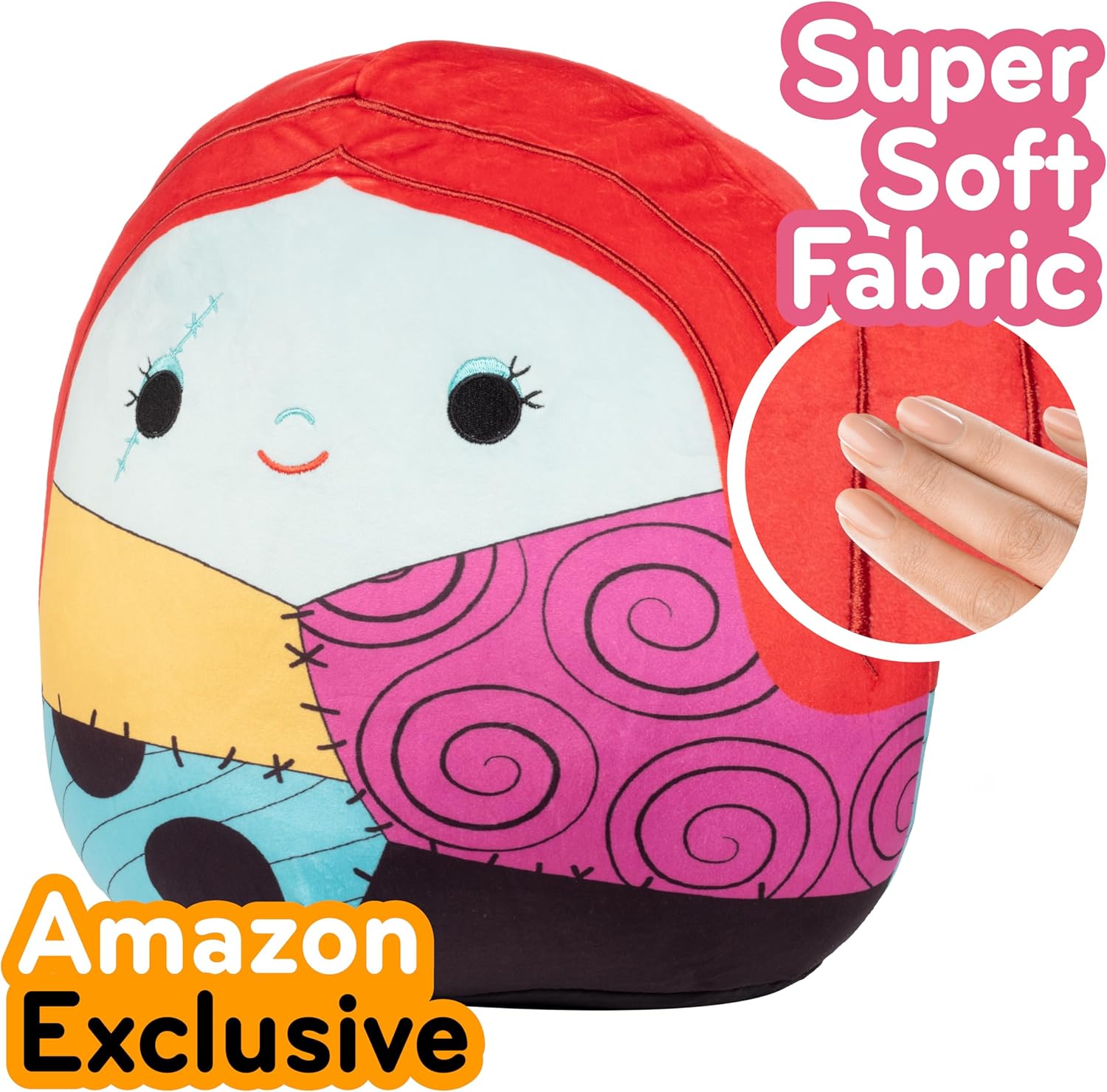 Squishmallows Original 14" Large Sally - Nightmare Before Christmas Plush - Official Jazwares - Jumbo Pillow Collectible Soft & Squishy Stuffed Animal Toy Gift for Kids Girls Boys & Movie Fans