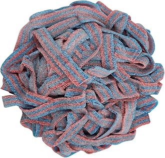 Smarty StopEvery Sour Belts Flavor Gummy Candies 1 Pound (Blazpberry)