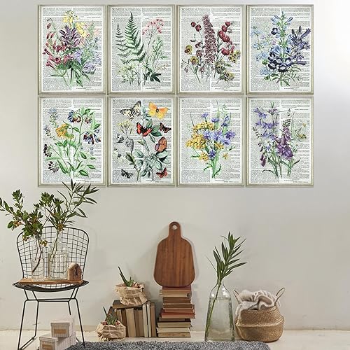 Miniatura 2 de Paquete de 8 paneles acústicos artísticos, paneles de pared insonorizados de 48 x 32 pulgadas, paneles decorativos de absorción de sonido con