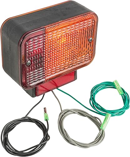 Caltric Luz trasera derecha compatible con John Deere 5415/5425 / 5615/5625 / 5715/5725 / 6403/6603 / 1023E / 1026R / 2027R / 3032E / 3038E /