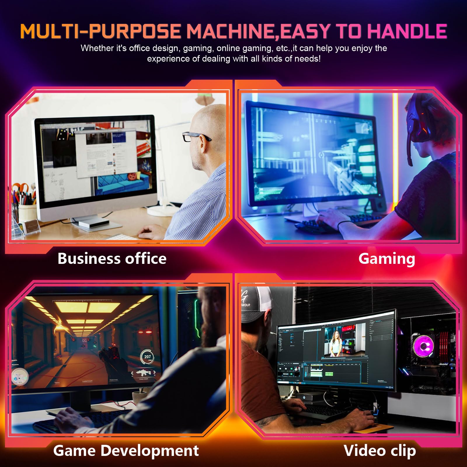 Amazon.com: Prebuilt Gaming PC Desktop Computer,Intel Core i5 up