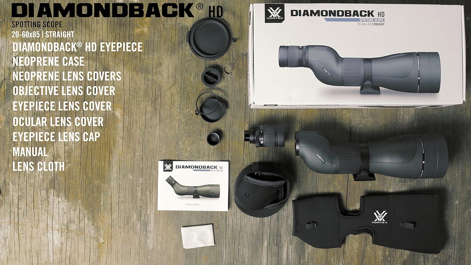 Vortex Optics Diamondback HD Spotting Scopes