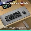 Logitech K250 Wireless Full Size Compact Bluetooth Turkish Q Keyboard, Black