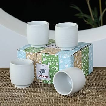 TEANAGOO TC08, Pottery China Tea Cup for TC08, 5.8 oz