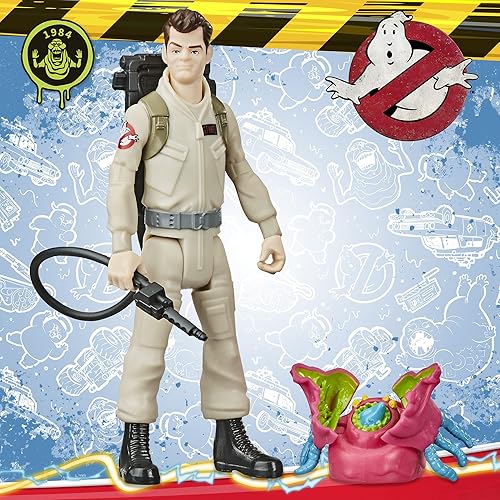 Miniatura 5 de Hasbro Ghostbusters Fright cuenta con figura de Ray Stantz con figura interactiva de fantasma y accesorio, juguetes para niños a partir de 4 años,