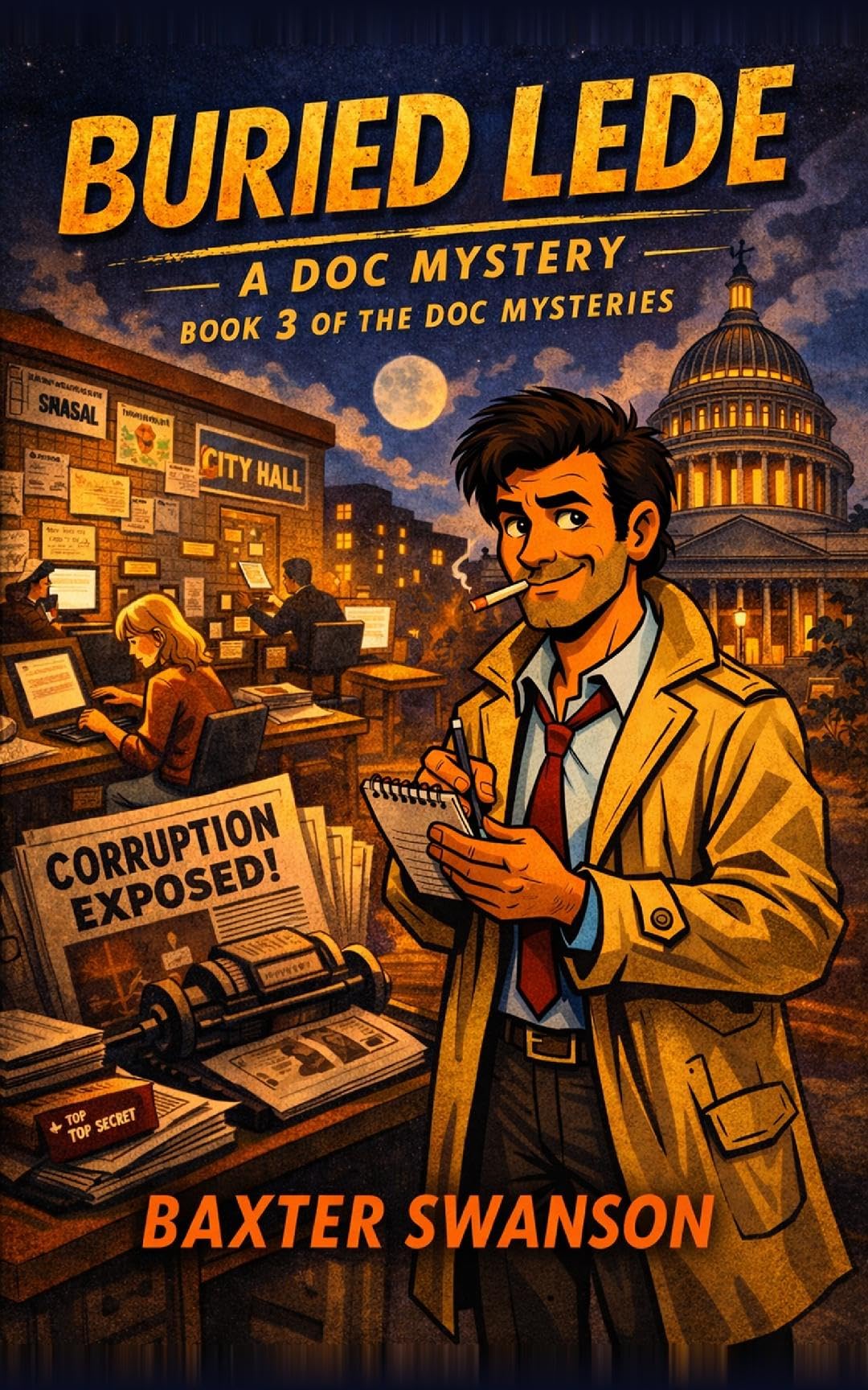 BURIED LEDE (The Doc Mysteries Book 3)