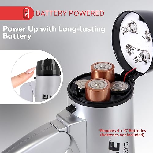 Miniatura 20 de Pyle megáfono altavoz compacto, funciona con baterías, sirena alarma, control de volumen (pmp20)