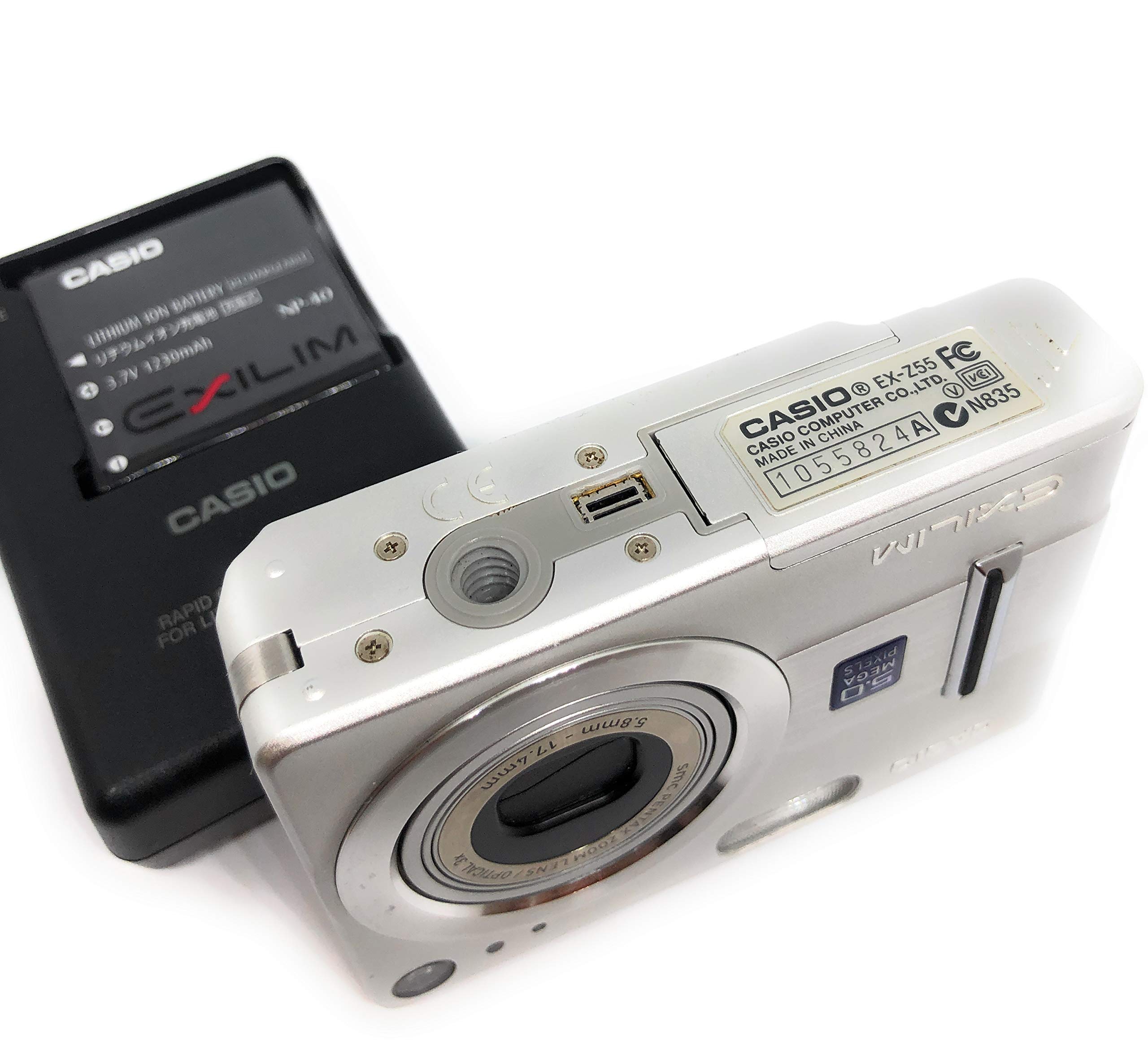 CASIO EX-Z55 ブラウン  | CASIO EXILIM ZOOM EX-Z55 デジタル