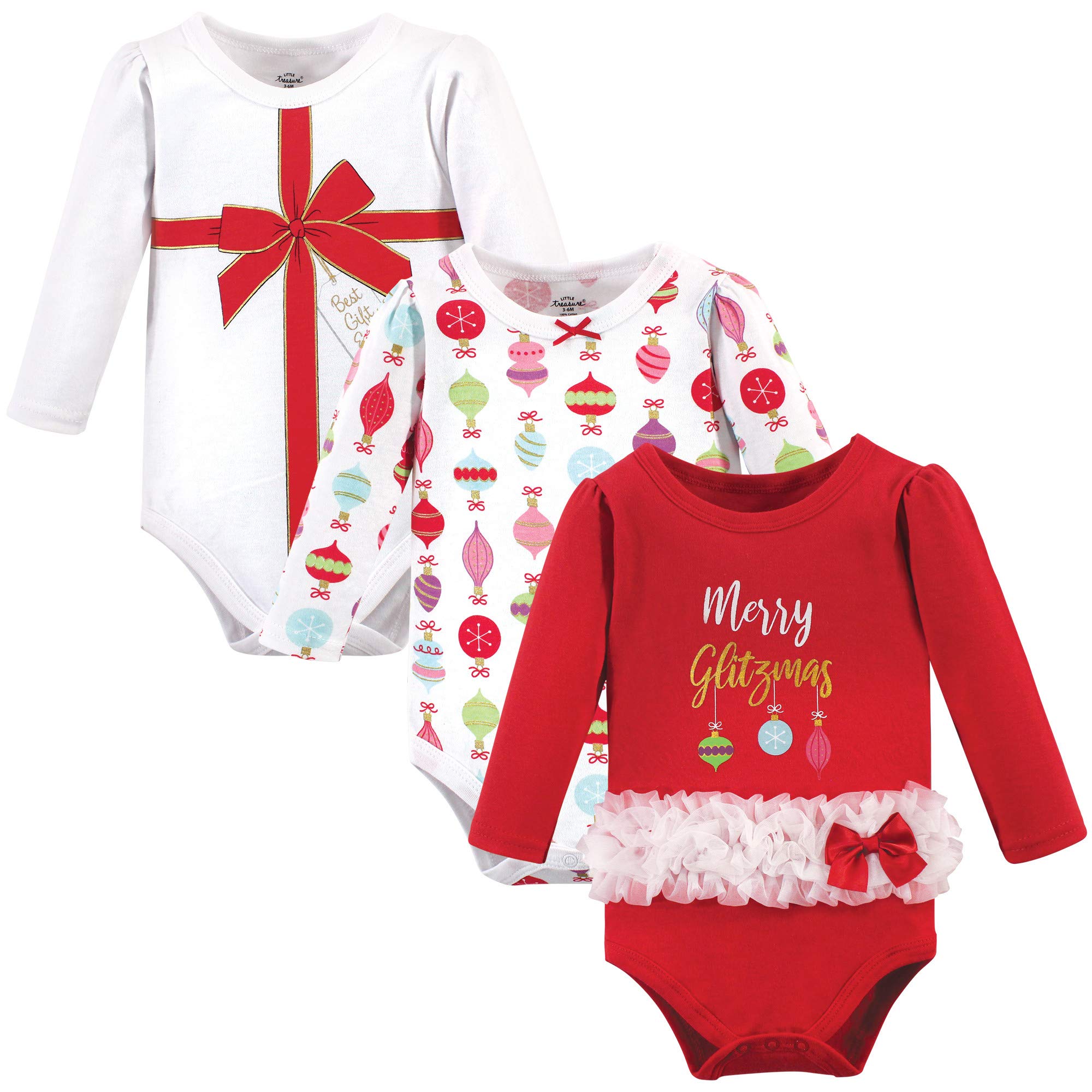 Little Treasure Unisex Baby Cotton Bodysuits