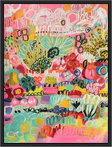 Miniatura 17 de Amanti Art Karen Fields - Lienzo enmarcado para pared, 24 x 18 pulgadas, jardín bohemio III por Karen Fields, lienzo enmarcado para pared, arte