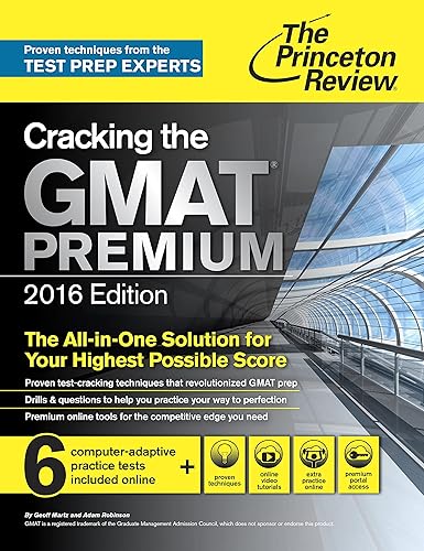 Cracking The GMAT Premium Edition (Graduate School Test Preparation)