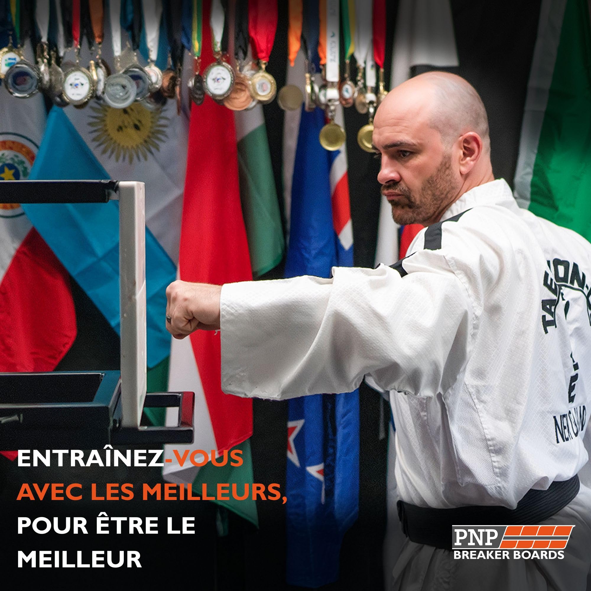 Planches de Fracture Réutilisables Taekwondo Karaté ITF 12,5-80 ft-LB