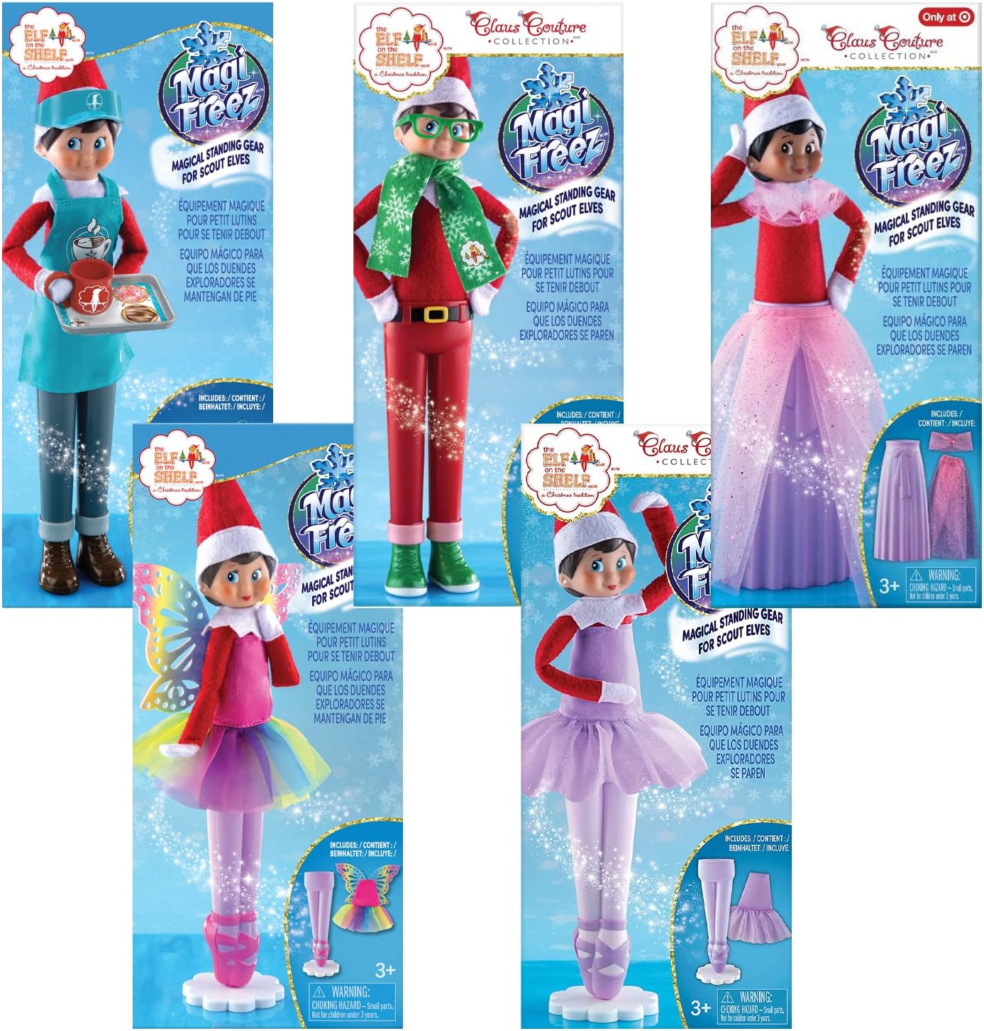 The Elf on the Shelf MagiFreeze Stand Up Complete Set Cocoa to Go