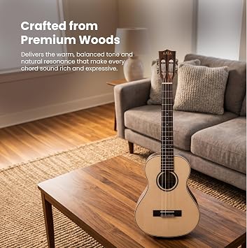 Kala All Solid Spruce Top Ziricote Tenor XL Ukulele (KA-ASZCT-ST)