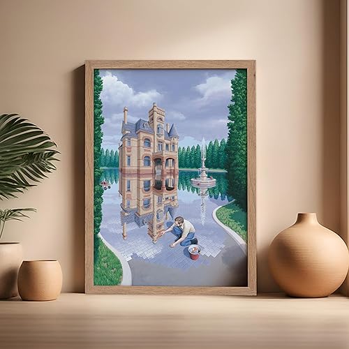 Vista 271 de Poster Master Póster de alpaca – Impresión de alpacas en pastizales – Arte de fotografía – Regalo para hombres, mujeres y amantes de los animales