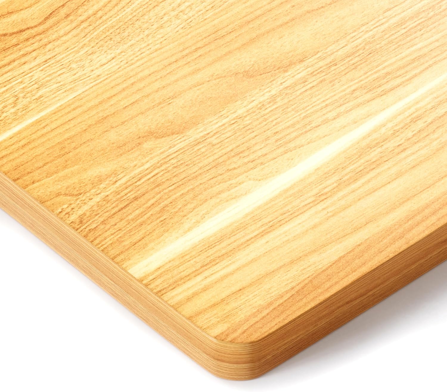 BIZUM Whole-Piece Particle Board Table Top Wood Countertop for Standing Desk DIY, 63x28x1 Inch Maple Desk Top