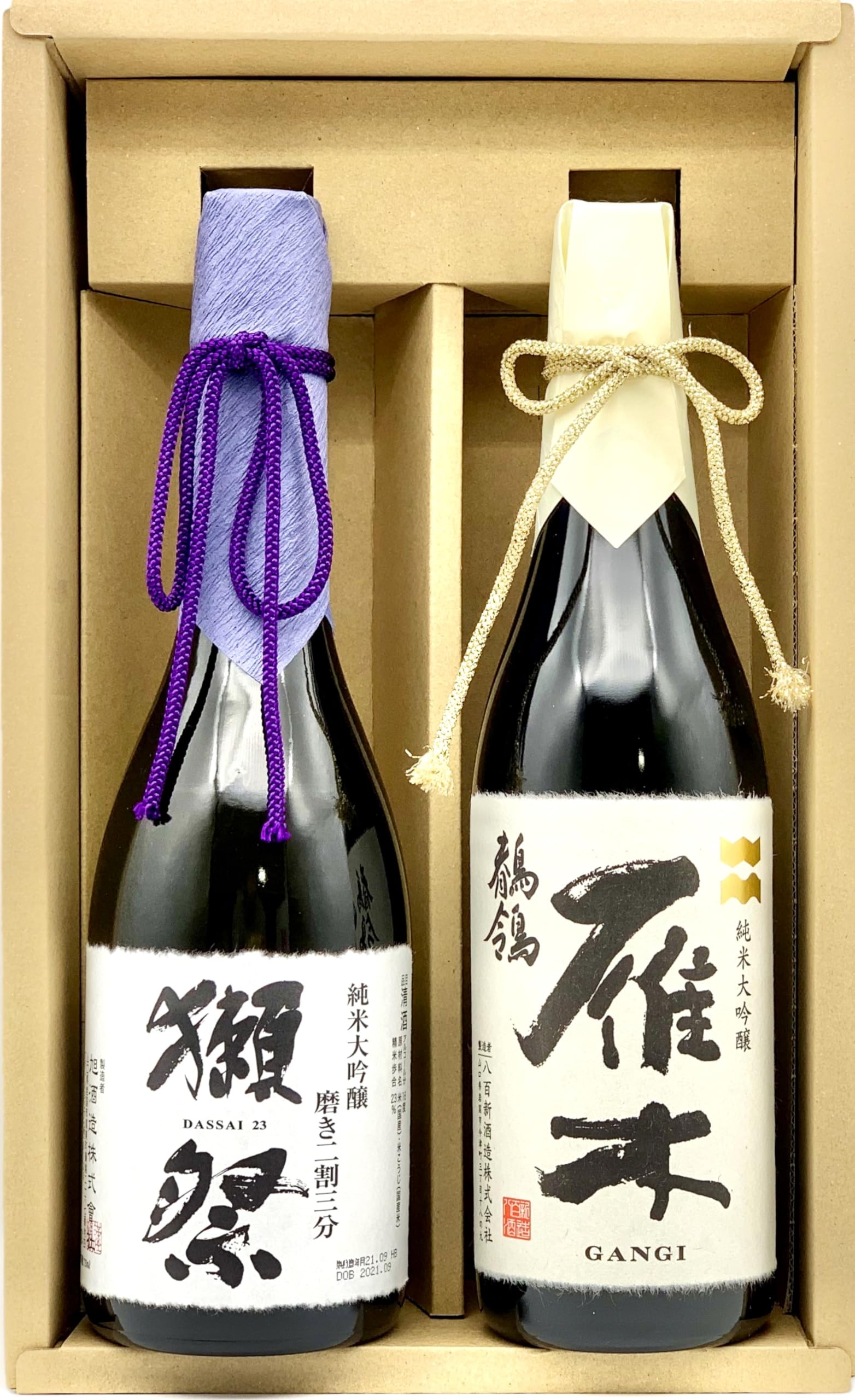 Amazon.co.jp: 獺祭・雁木極上呑み比べセット : 食品・飲料・お酒
