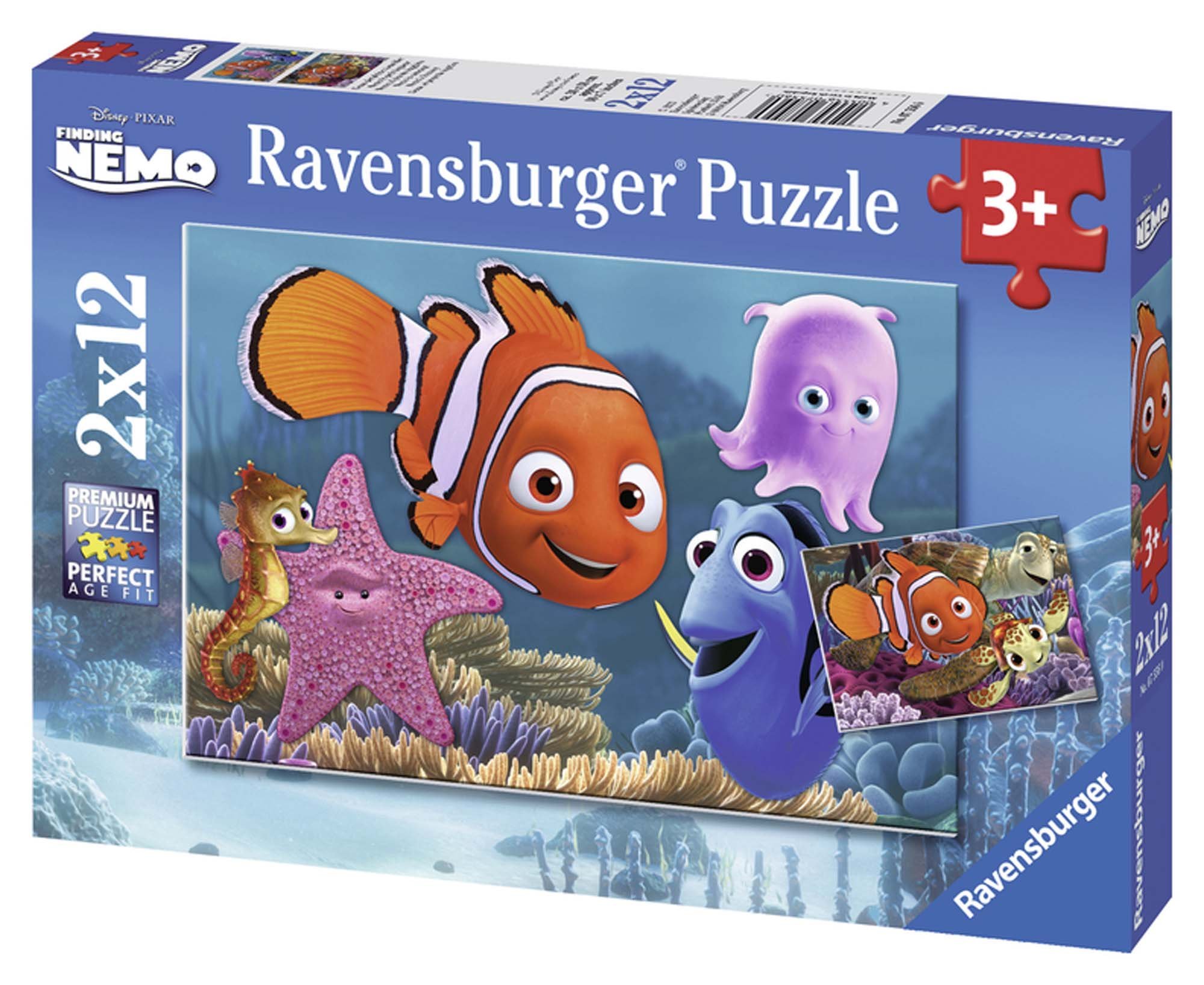 Ravensburger Finding Nemo Jigsaw Puzzle (2 x 12 Piece)