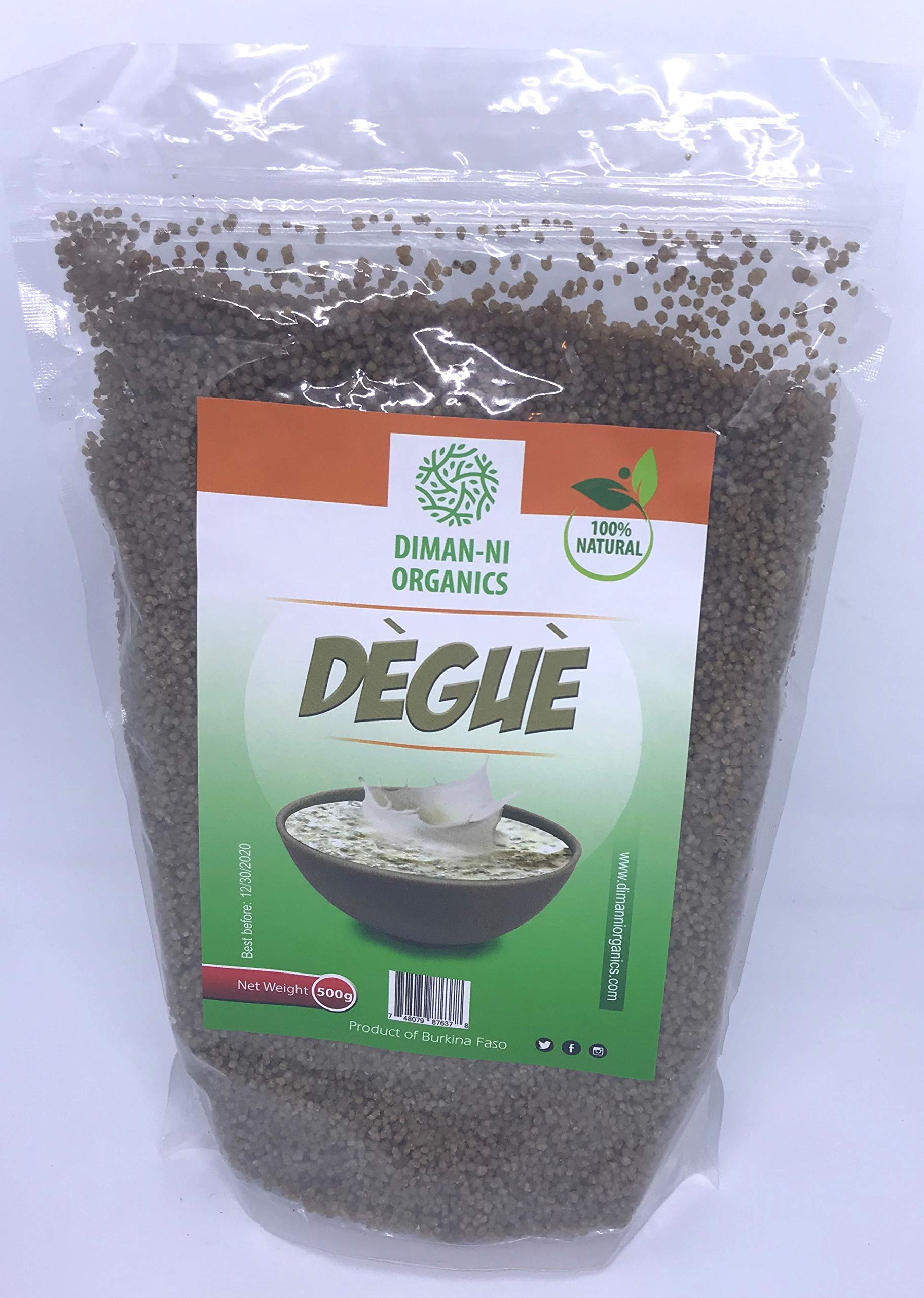 Degue - Tchiakri - Steamed Millet grain (2 Packs)