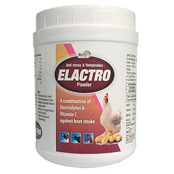 REFIT ANIMAL CARE Electrolyte for Poultry, 1 Kg, Electro Powder