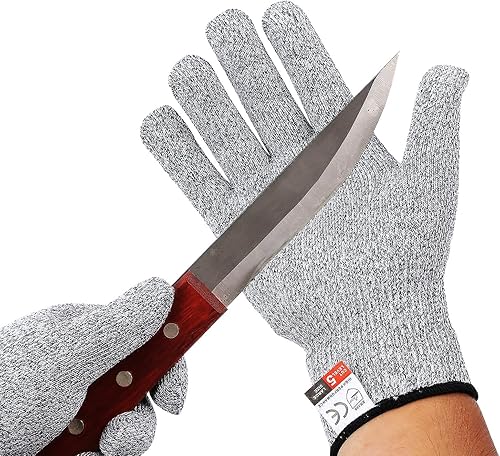 Guantes resistentes a cortes, pantalla táctil, protección de nivel 5 de grado alimenticio, guantes de seguridad para cortes de cocina, guantes de disponible en Yaxa Colombia