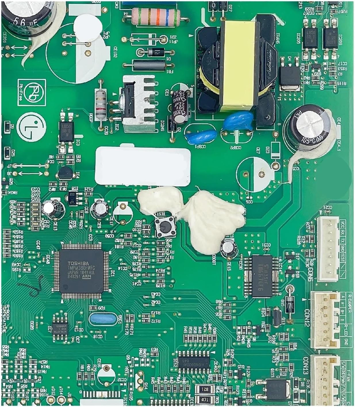 Refrigerator Main Board, Compatible For LG Refrigerator Control Board EBR86063015 Circuit PCB EAX68123401-1.1 Fridge Motherboard Freezer Parts,For Replacement Board