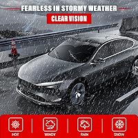 Vista 8 de Escobillas Limpiaparabrisas de Repuesto para Mitsubishi Outlander 2014-2020 Calidad Original de Fábrica Juego de Escobillas Delanteras y Traseras