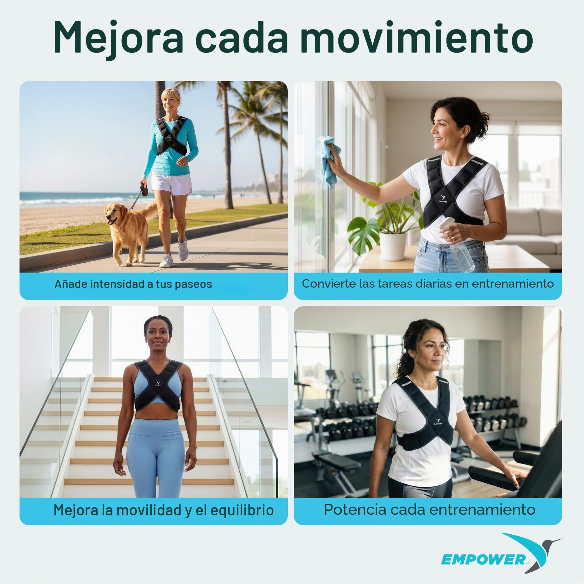 Empower Chalecos con peso