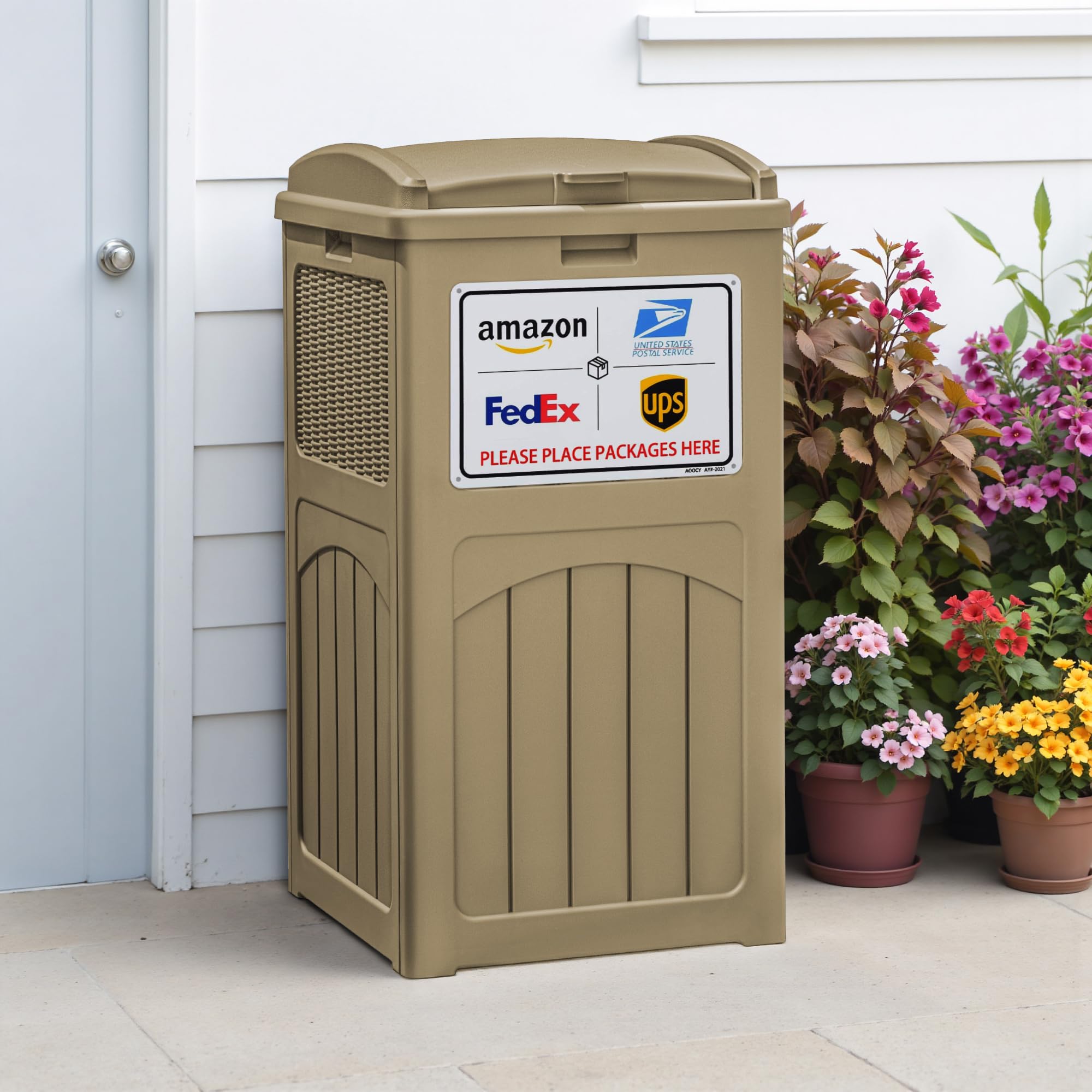 Amazon.com: Greesum 33 Package Delivery Box for Outside, Patio