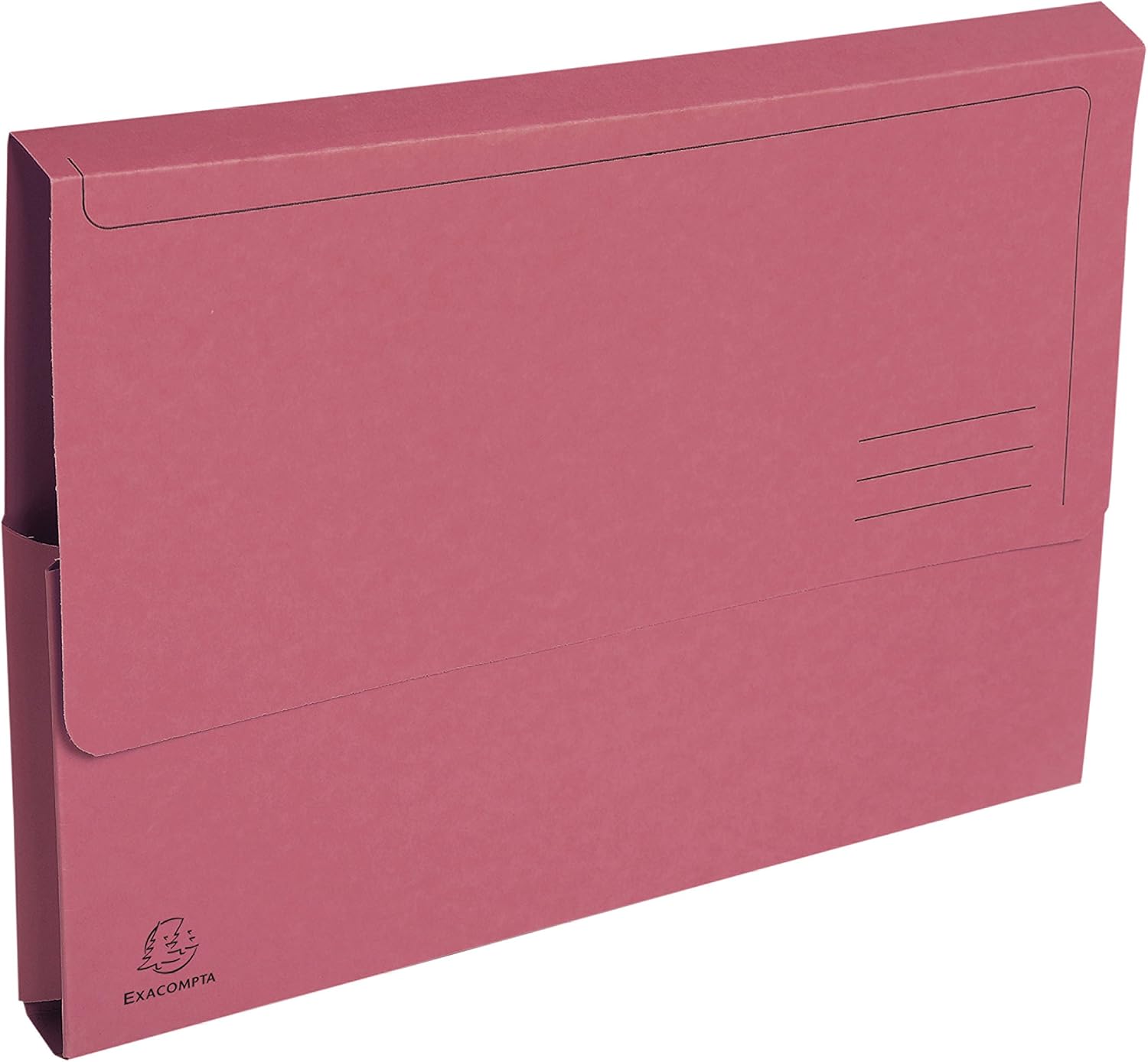 Exacompta Forever Document Wallets, 290 GSM, A4 - Assorted Colours, Pack of 50