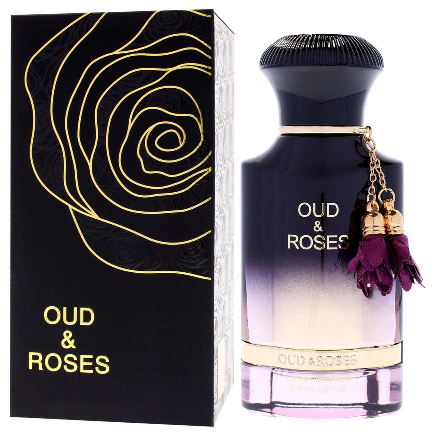 Oud and Roses by Ahmed Al Maghribi for Unisex - 2.02 oz Extrait De Parfum Spray - Image 4