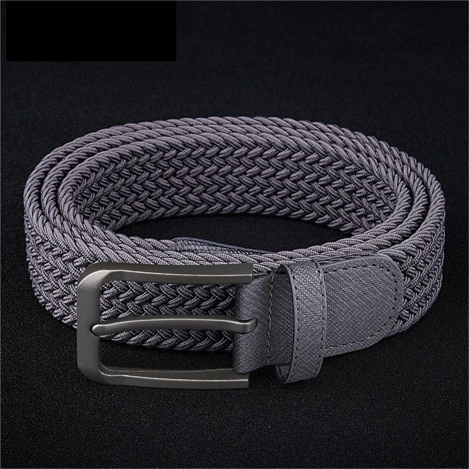 Cintura Tela Canvas Vita Pantaloni Casual Maschili Con Fibbia Ad Ago In Tela Tessuta Elastica Non Porosa Da Indossare Ogni Giorno