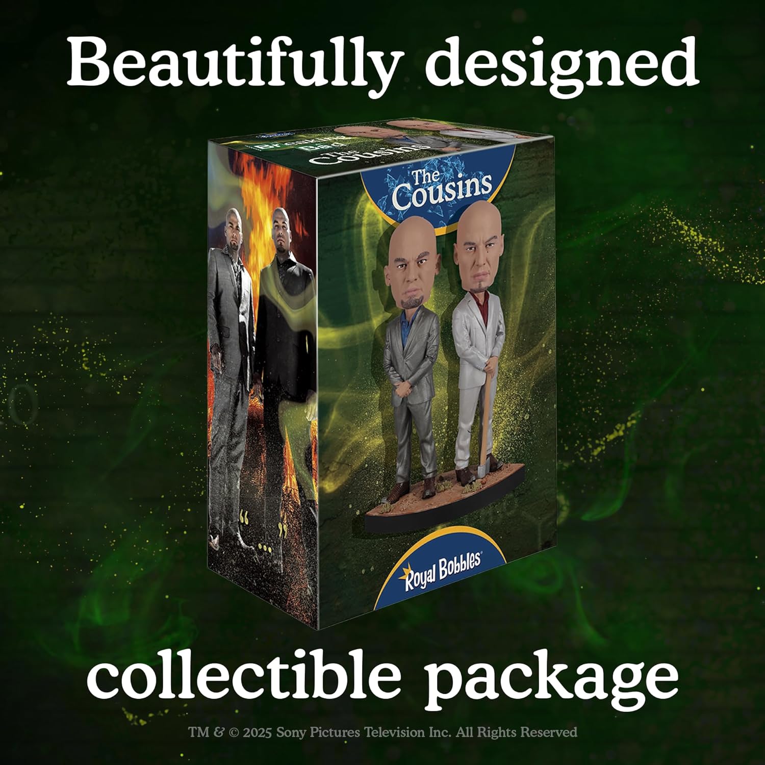 Royal Bobbles Breaking Bad The Cousins — Better Call Saul — 8.4” Tall — Collectible Bobblehead Statue - Image 4