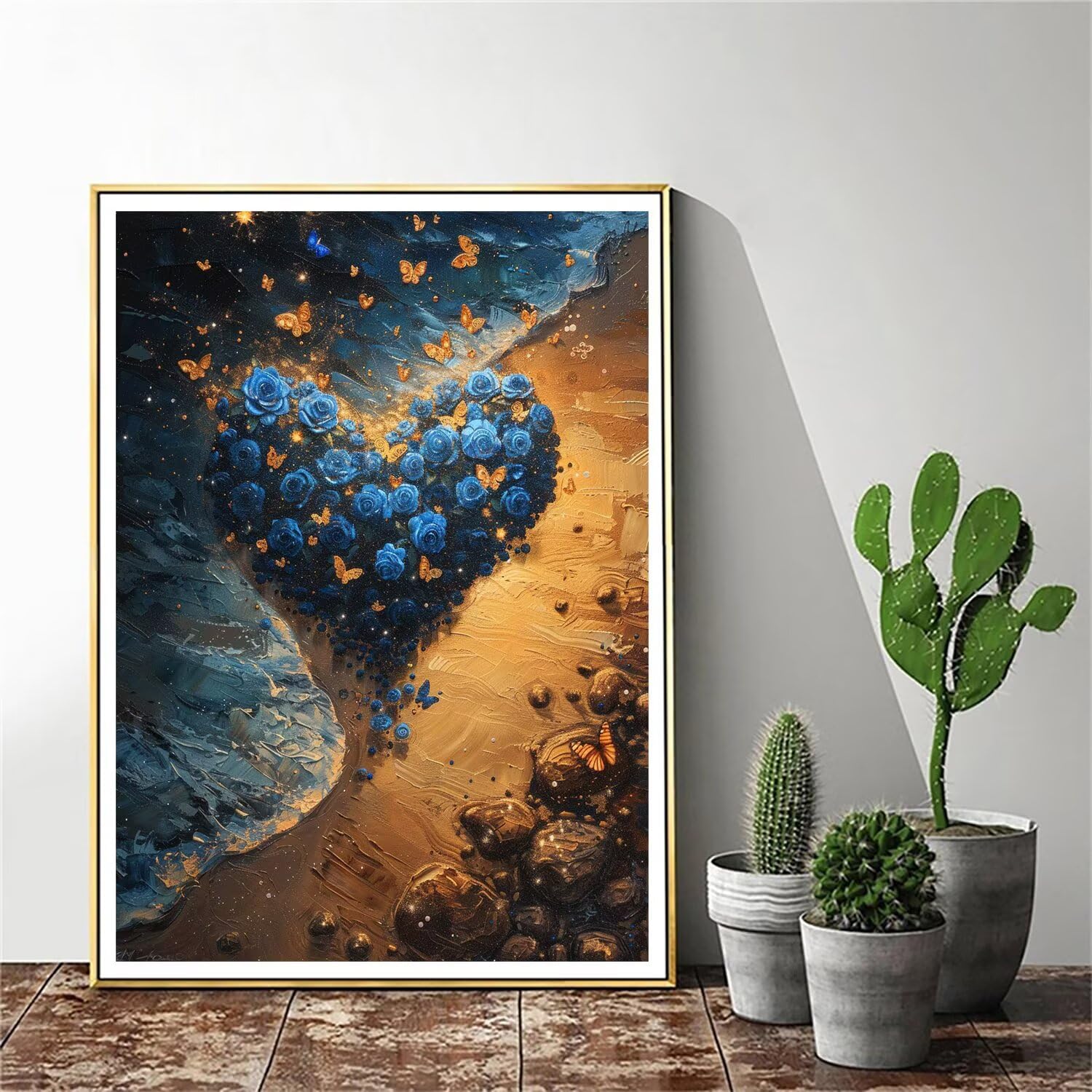 Pintar por Numeros Adultos pintar por numeros niños manualidades niños 10 años, DIY Pintar por Números de Pincel y Pintura acrílica Decoraciones para el Hogar Manualidades, sin Marco 60x80cm C-196