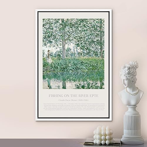 Miniatura 154 de IDEA4WALL - Lienzo enmarcado con impresión de arte abstracto listo para colgar en la pared de la sala y habitación Bs06-2103-famoso-m19