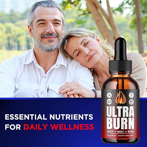 Miniatura 2 de Ultra Burn Drops Suplemento líquido avanzado Ultra Burn Drops - Gotas de vitaminas de máxima fuerza Ultra Burn, líquido diario UltraBurn apoyo