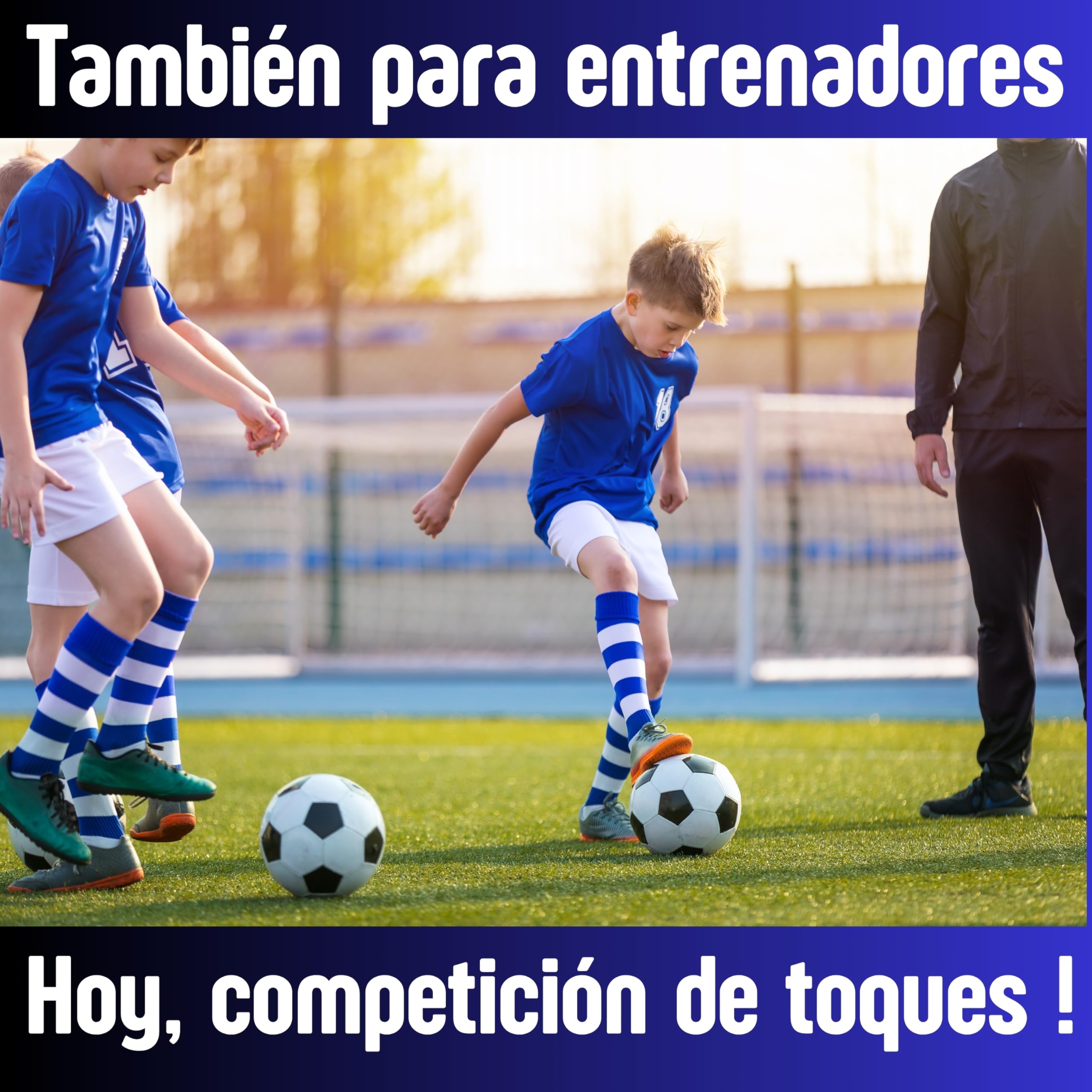 TOCS Mago del balón | Ejercicios de fútbol para niños | 36 retos de toques con el balón | Mejora tu técnica | Anota y supera tus récords | Regalo 8,9,10 y 11 años | Tu entrenamiento en forma de juego
