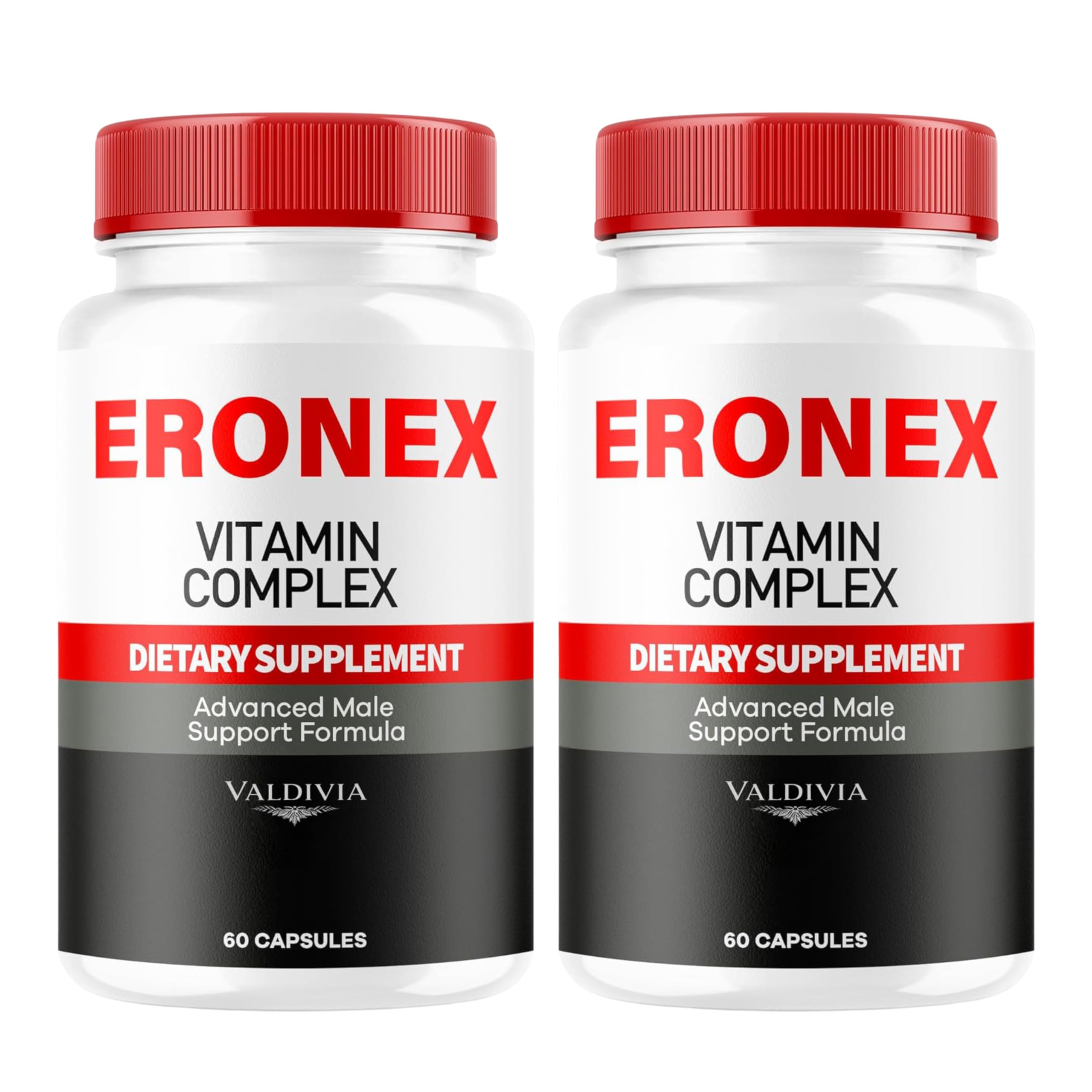 Valdivia Eronex Vitamin Complex Capsules, Official Advanced Formula Capsulas, Eronex All-Natural Support Pills, Eronex Pastillas Reviews, 120 Capsules for 2 Months
