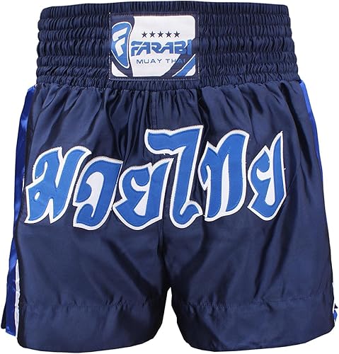 Farabi Sports Muay Thai Shorts Boxing Shorts Fight MMA Shorts for Cage Fight, Exercise and Martial Arts