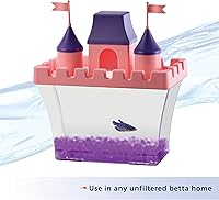 Vista 6 de Aqueon Pure Betta Beads, Púrpura