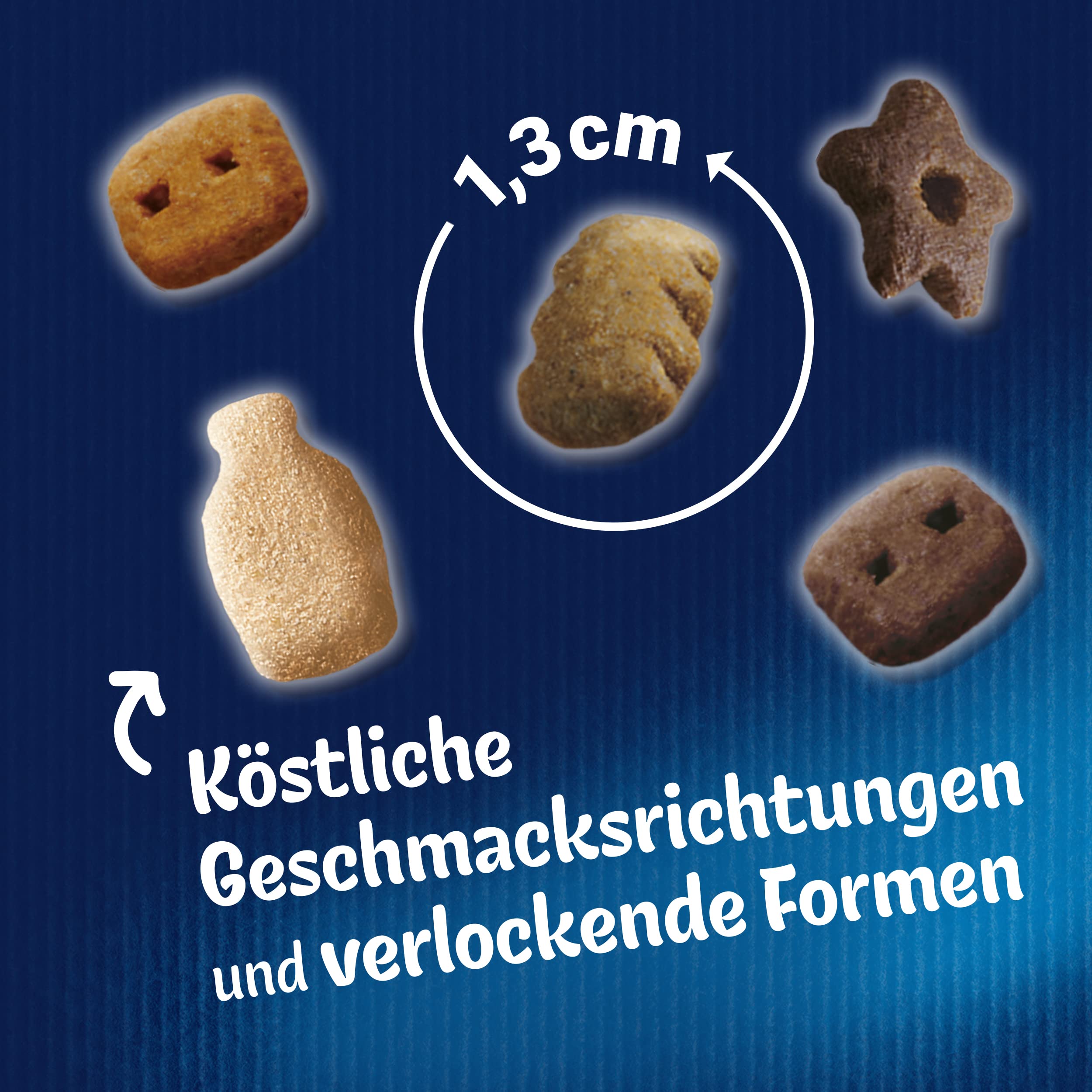 FELIX KnabberMix kuleczki mleczne, przekąska dla kotów, chrupiąca przysmak, uboga w laktozie, 8 sztuk (8 x 60 g) | przekąska dla kota, bez laktozy