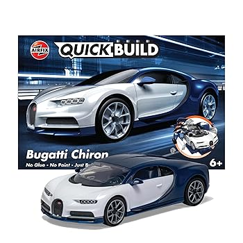 Airfix QUICKBUILD Model Car Kit Bugatti Chiron Building Set
