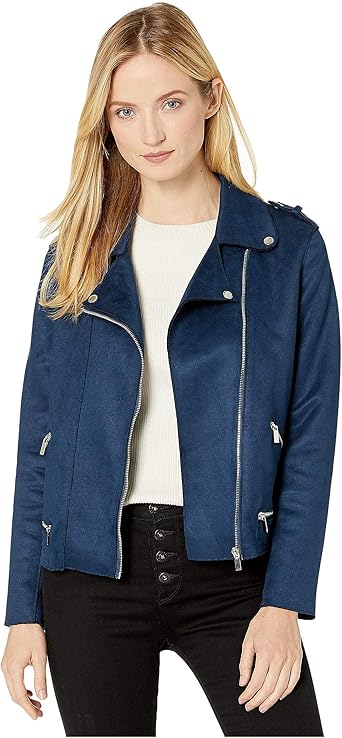 suede biker jacket
