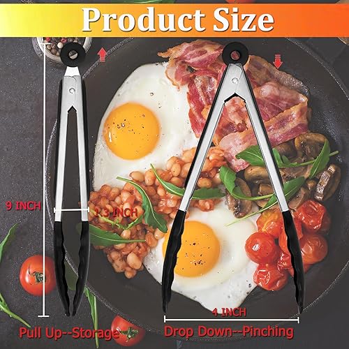 Miniatura 7 de RZSTBSFC Prensa de hamburguesas, prensa rectangular para parrilla, anillos de huevo, prensa de hierro fundido para plancha con mango de madera para