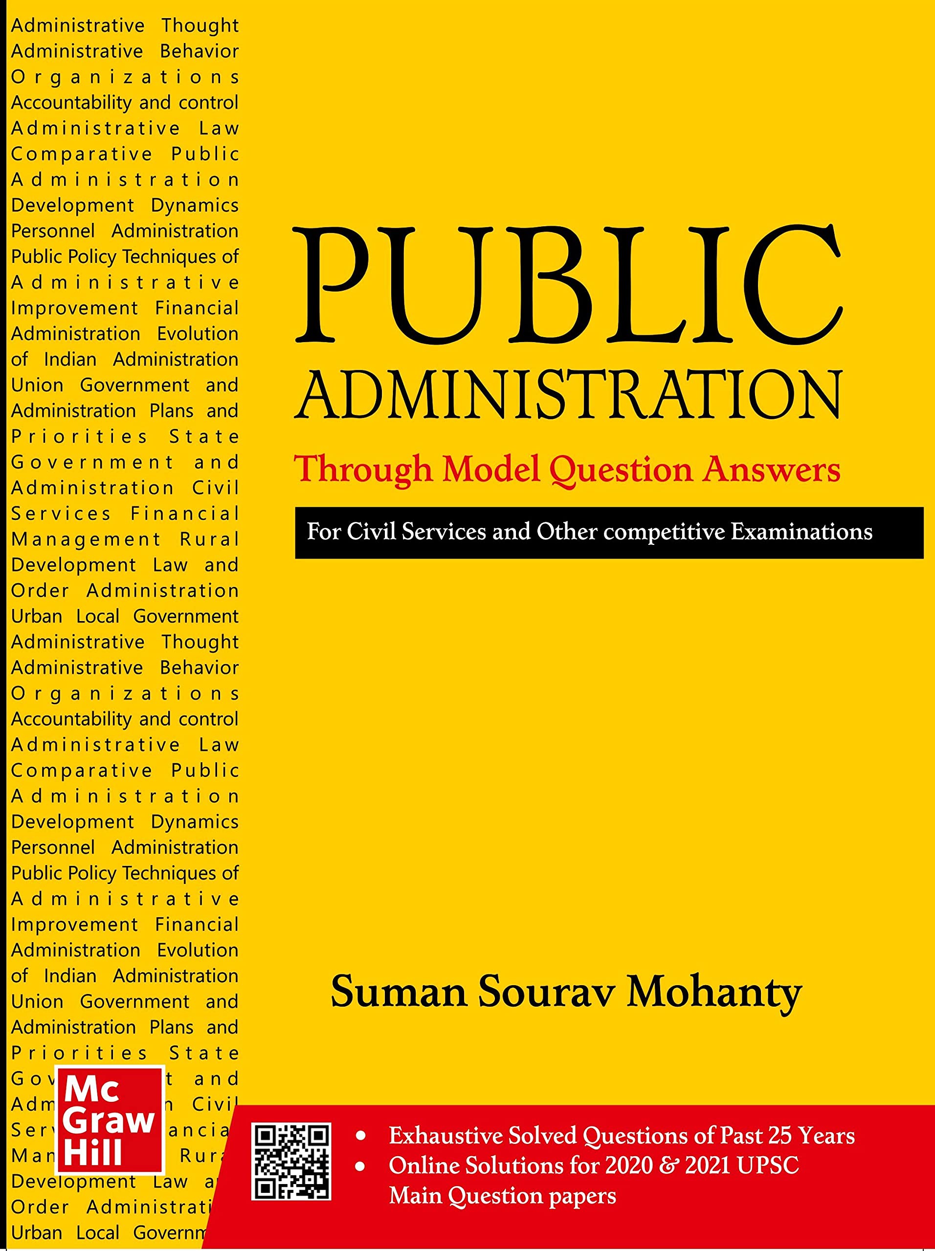 Public Administration Question Bank ( English ) | UPSC | Civil Services Prelim | State Administrative Exams