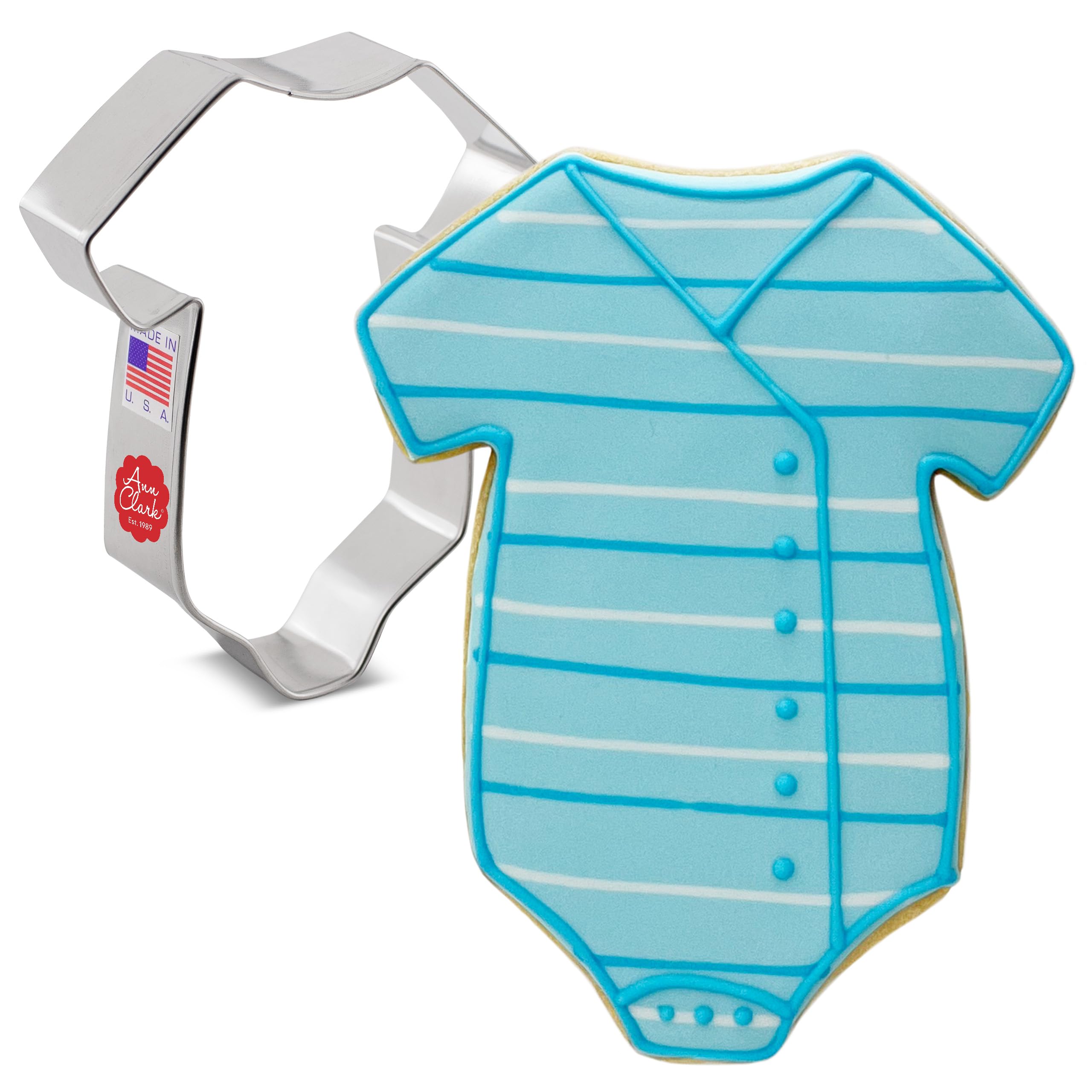 Ann Clark Baby Onesie Cookie Cutter 10.8 cm, Made in USA