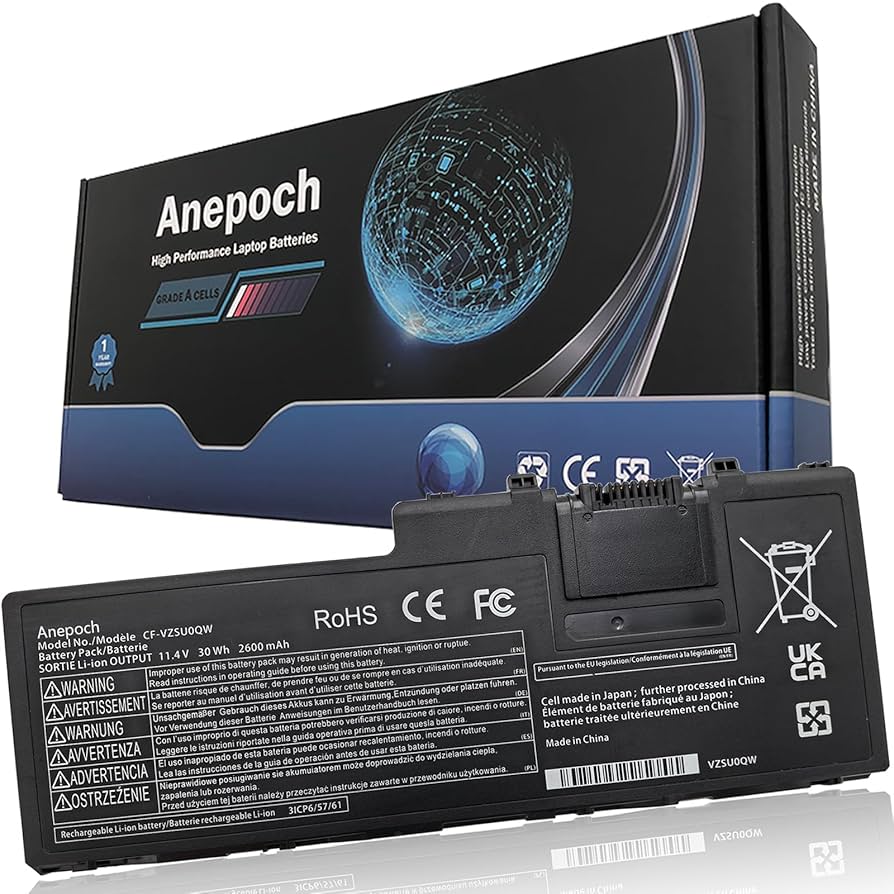 Amazon.com: Anepoch CF-VZSU0QW Laptop Battery Replacement